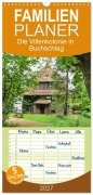 Cover-Bild zum Titel 'Familienplaner 2027 - Die Villenkolonie in Buchschlag mit 5 Spalten (Wandkalender, 21 x 45 cm) CALVENDO' von 'Peil4852'