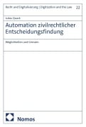 Cover-Bild zum Titel 'Automation zivilrechtlicher Entscheidungsfindung' von 'Lukas Quack'