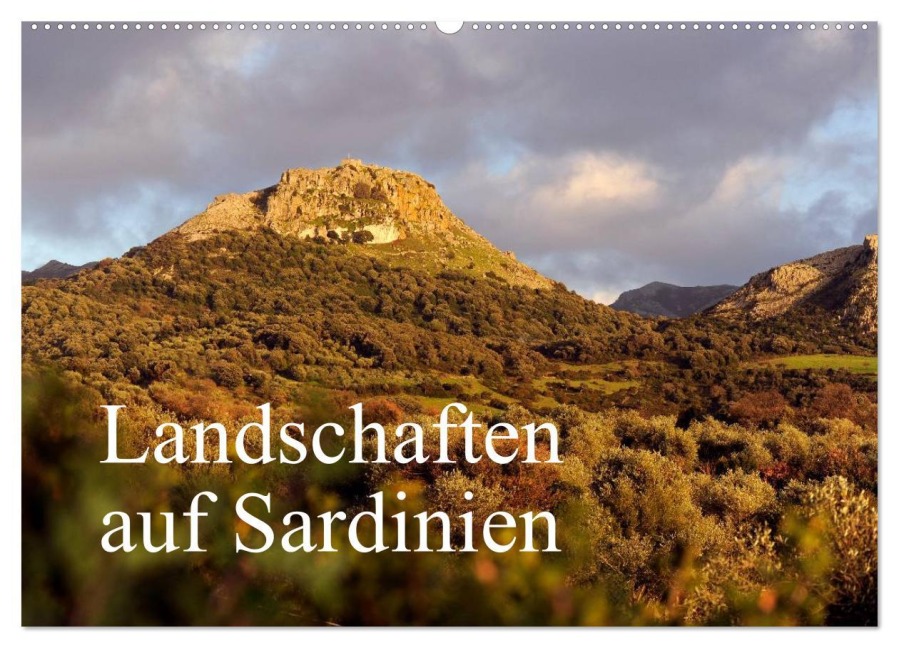 Landschaften auf Sardinien (Wandkalender 2025 DIN A2 quer), CALVENDO Monatskalender - Benny Trapp