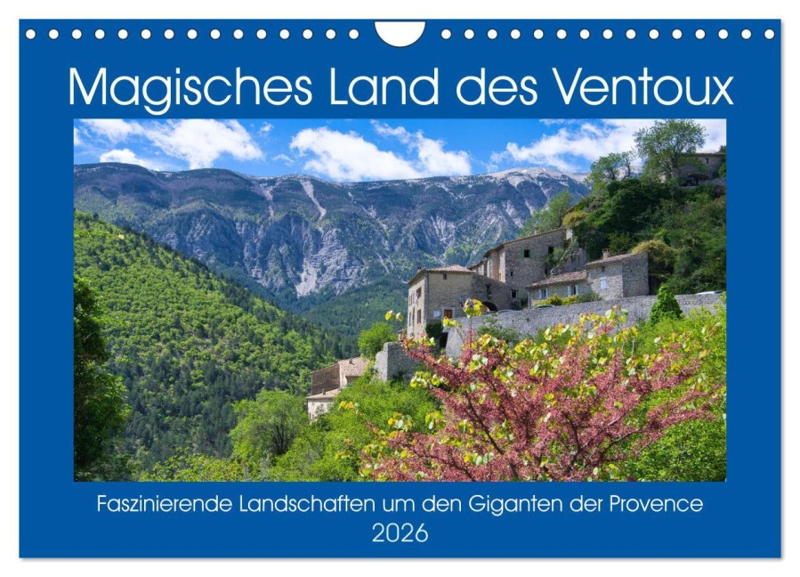 Magisches Land des Ventoux (Wandkalender 2026 DIN A4 quer), CALVENDO Monatskalender - Tanja Voigt