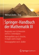 Cover-Bild zum Titel 'Springer-Handbuch der Mathematik III' von ''