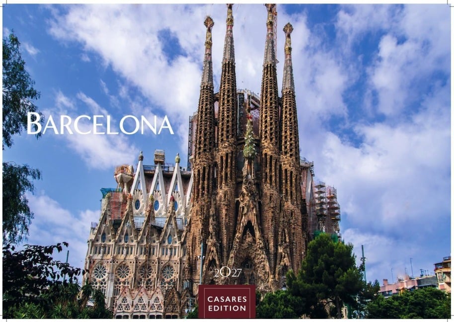 Barcelona Kalender 2027 - Wandkalender | Fotokalender Spanien 35x50cm - Foto. mit den schönsten Motiven, Sehenswürdigkeiten & Inspirationen" - H. W. Schawe