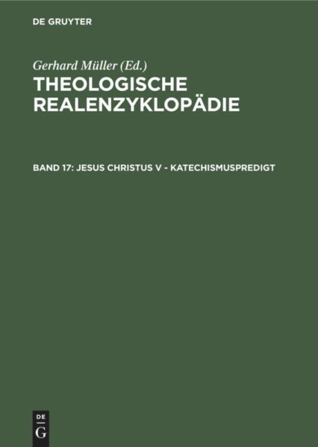 Jesus Christus V - Katechismuspredigt - 