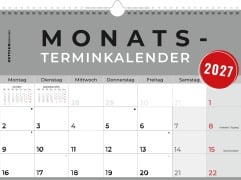 Cover-Bild zum Titel 'Monatsterminkalender 1M/1S 2027' von ''