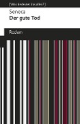 Cover-Bild zum Titel 'Der gute Tod' von 'Seneca'