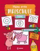 Cover-Bild zum Titel 'Meine erste Malschule - Tiere' von ''