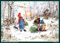 Adventskalender A4 "Schneefreuden im Wald" - Esther Tschandler