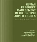 Cover-Bild zum Titel 'Human Resource Management in the British Armed Forces' von ''