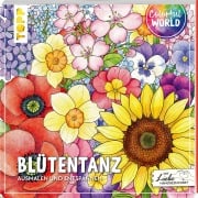 Cover-Bild zum Titel 'Colorful World - Blütentanz' von 'Sarah Grimberger, Marina Zihm, Mila Dierksen, Lissy Heckel'