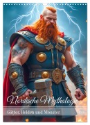 Cover-Bild zum Titel 'Nordische Mythologie - Götter, Helden und Monster (Wandkalender 2026 DIN A3 hoch), CALVENDO Monatskalender' von 'Sell Pixs:Sell'
