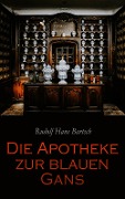 Cover-Bild zum Titel 'Die Apotheke zur blauen Gans' von 'Rudolf Hans Bartsch'