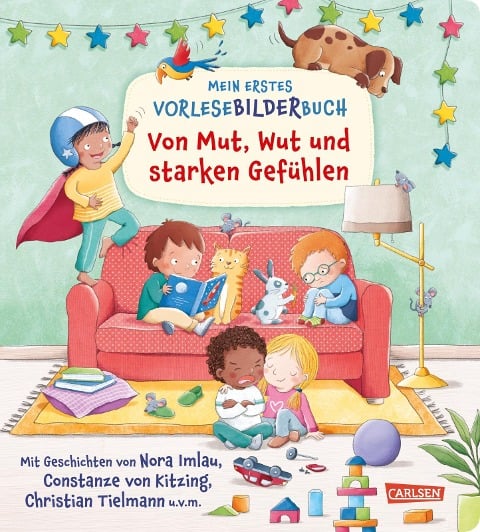 Mein erstes Vorlese-Bilder-Buch: Von Mut, Wut und starken Gefühlen - Anna Wagenhoff, Enni Bollin, Olaolu Fajembola, Maya Geis, Nora Imlau