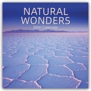 Cover-Bild zum Titel 'Natural Wonders - Naturwunder 2026 - 16-Monatskalender' von 'The Gifted'