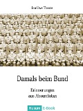 Cover-Bild zum Titel 'Damals beim Bund' von 'Jan-Uwe Thoms'
