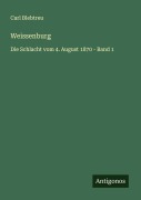 Cover-Bild zum Titel 'Weissenburg' von 'Carl Blebtreu'