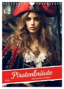 Cover-Bild zum Titel 'Piratenbräute Sehnsucht auf Meer (Wandkalender 2026 DIN A4 hoch), CALVENDO Monatskalender' von 'Anja Frost'