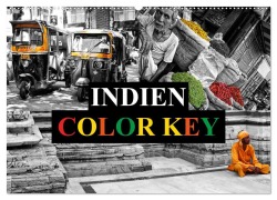 Cover-Bild zum Titel 'Indien Colorkey (Wandkalender 2027 DIN A2 quer), CALVENDO Monatskalender' von 'Carina Buchspies'