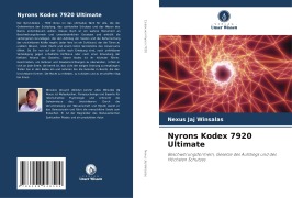 Cover-Bild zum Titel 'Nyrons Kodex 7920 Ultimate' von 'Nexus Jaj Winsalas'