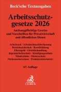 Cover-Bild zum Titel 'Arbeitsschutzgesetze 2026' von ''