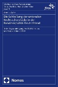 Die Schließung der unionalen Rechtsschutzlücke in der Bundesrepublik Deutschland - Onur C. Aydin