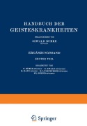 Cover-Bild zum Titel 'Handbuch der Geisteskrankheiten' von ''