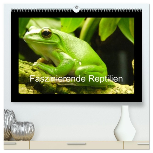 Faszinierende Reptilien (hochwertiger Premium Wandkalender 2026 DIN A2 quer), Kunstdruck in Hochglanz - Sven Herkenrath