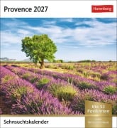Cover-Bild zum Titel 'Provence Sehnsuchtskalender 2027 - Wochenkalender mit 53 Postkarten' von ''