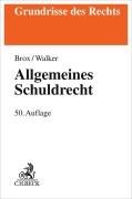 Cover-Bild zum Titel 'Allgemeines Schuldrecht' von 'Hans Brox, Wolf-Dietrich Walker'