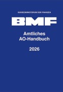 Cover-Bild zum Titel 'Amtliches AO-Handbuch 2026' von ''