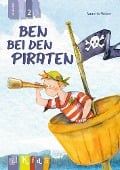 Cover-Bild zum Titel 'Ben bei den Piraten - Lesestufe 2' von 'Annette Weber'