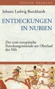 Cover-Bild zum Titel 'Entdeckungen in Nubien' von 'Johann Ludwig Burckhardt'
