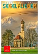 Cover-Bild zum Titel 'Segelfliegen - dem Himmel ganz nah (Tischkalender 2026 DIN A5 hoch), CALVENDO Monatskalender' von 'Peter Roder'