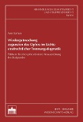 Cover-Bild zum Titel 'Wiedergutmachung zugunsten des Opfers im Lichte strafrechtlicher Trennungsdogmatik' von 'Amr Sarhan'