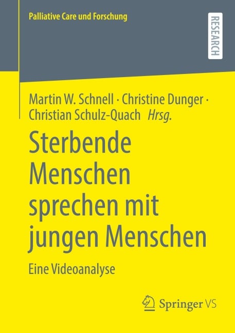 Sterbende Menschen sprechen mit jungen Menschen - 