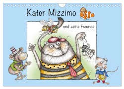 Cover-Bild zum Titel 'Kater Mizzimo und seine Freunde (Wandkalender 2026 DIN A4 quer), CALVENDO Monatskalender' von 'Marion Krätschmer'