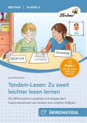 Cover-Bild zum Titel 'Tandem-Lesen: Zu zweit leichter lesen lernen' von 'Jana Steinmaier'