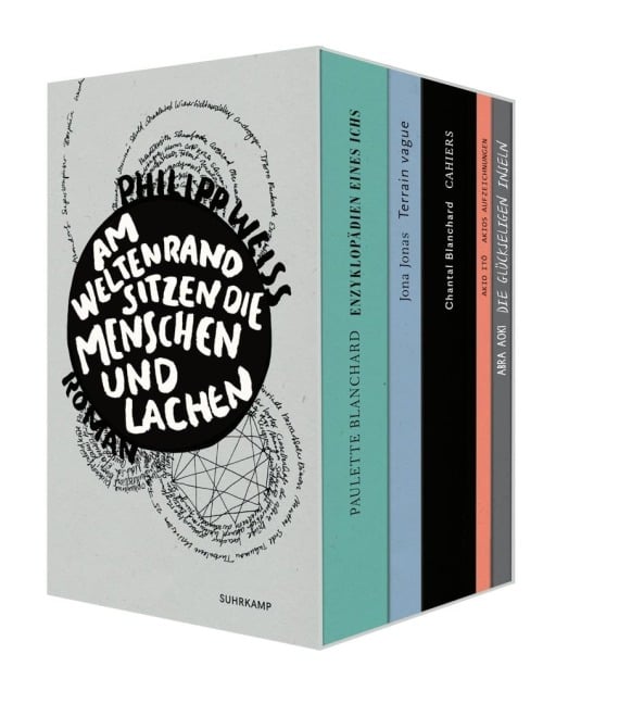 Am Weltenrand sitzen die Menschen und lachen - Philipp Weiss