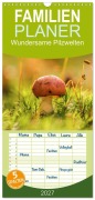 Cover-Bild zum Titel 'Familienplaner 2027 - Wundersame Pilzwelten mit 5 Spalten (Wandkalender, 21 x 45 cm) CALVENDO' von 'Simone Sperber'