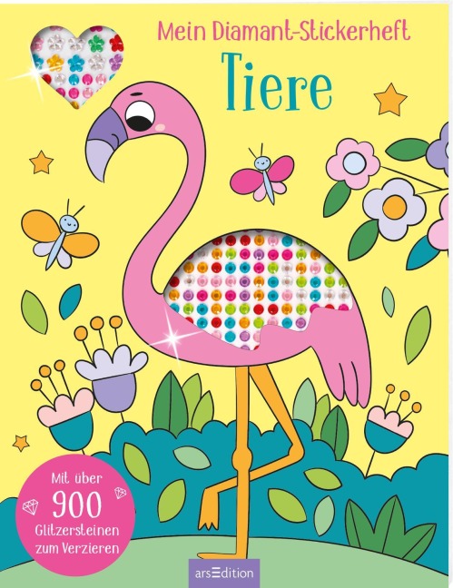 Mein Diamant-Stickerheft - Tiere - 