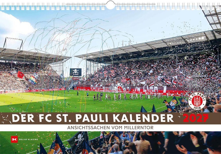 Der FC St. Pauli Kalender 2027 - 