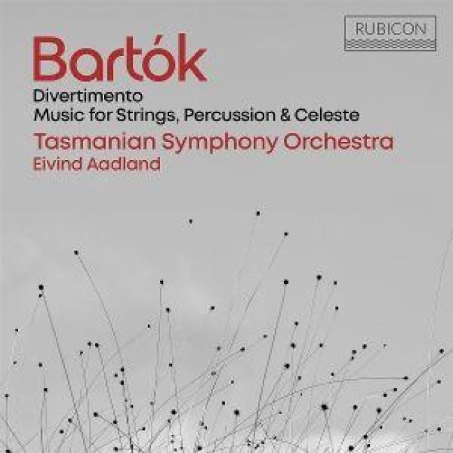 Bart¢k: Divertimento & Music for Strings,Percussi - Eivind Aadland Tasmanian Symphony Orchestra