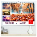 Natur im Jahr (hochwertiger Premium Wandkalender 2025 DIN A2 quer), Kunstdruck in Hochglanz - Peter Roder