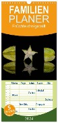 Familienplaner 2024 - Früchte dreigeteilt mit 5 Spalten (Wandkalender, 21 x 45 cm) CALVENDO - Beate Goerz