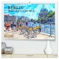 Berlin - Stadtansichten im Aquarell-Design (hochwertiger Premium Wandkalender 2025 DIN A2 quer), Kunstdruck in Hochglanz - Anja Frost