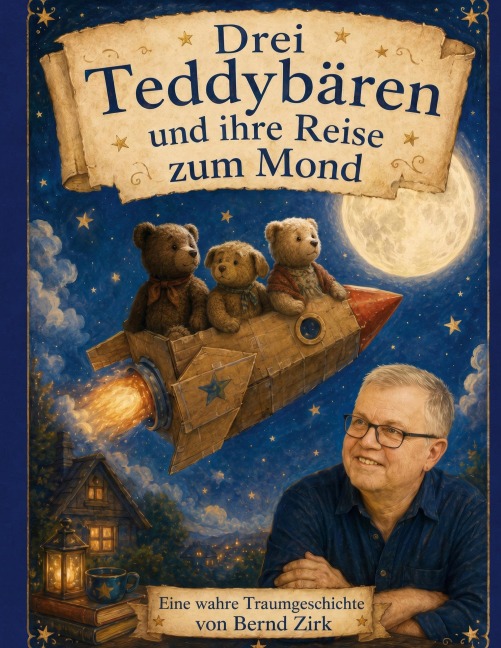 Drei Teddybären und ihre Reise zum Mond - Bernd Zirk