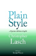Cover-Bild zum Titel 'Plain Style' von 'Christopher Lasch'