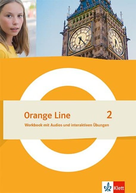 Orange Line 2. Workbook mit Audios und interaktiven Übungen Klasse 6 - 