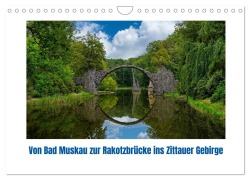 Cover-Bild zum Titel 'Von Bad Muskau zur Rakotzbrücke ins Zittauer Gebirge (Wandkalender 2026 DIN A4 quer), CALVENDO Monatskalender' von 'Andreas Völkel'