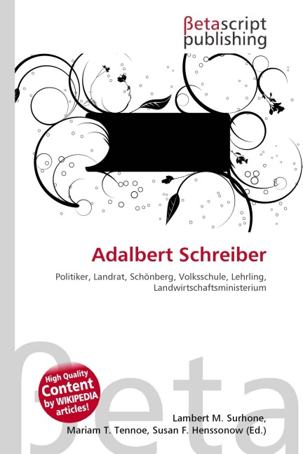Adalbert Schreiber - 