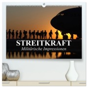 Cover-Bild zum Titel 'Streitkraft. Militärische Impressionen (hochwertiger Premium Wandkalender 2026 DIN A2 quer), Kunstdruck in Hochglanz' von 'Elisabeth Stanzer'